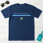 Nicaragua Flagline T-Shirt