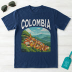 Colombia Vintage Travel Poster T-Shirt