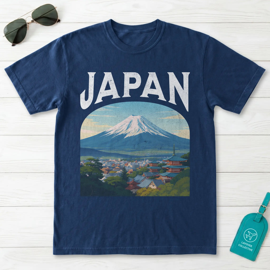 Japan Vintage Travel Poster T-Shirt