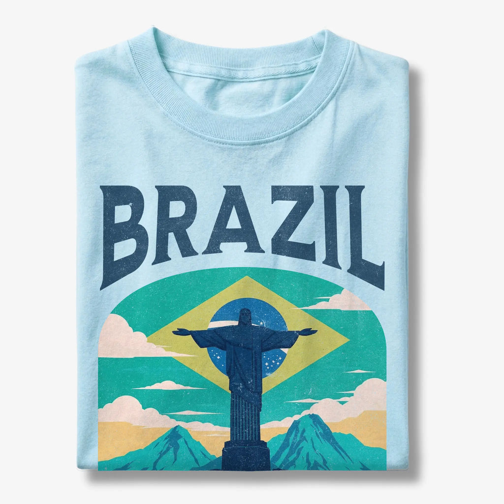 Brazil Vintage Travel Poster T-Shirt