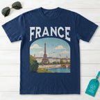 France Vintage Travel Poster T-Shirt