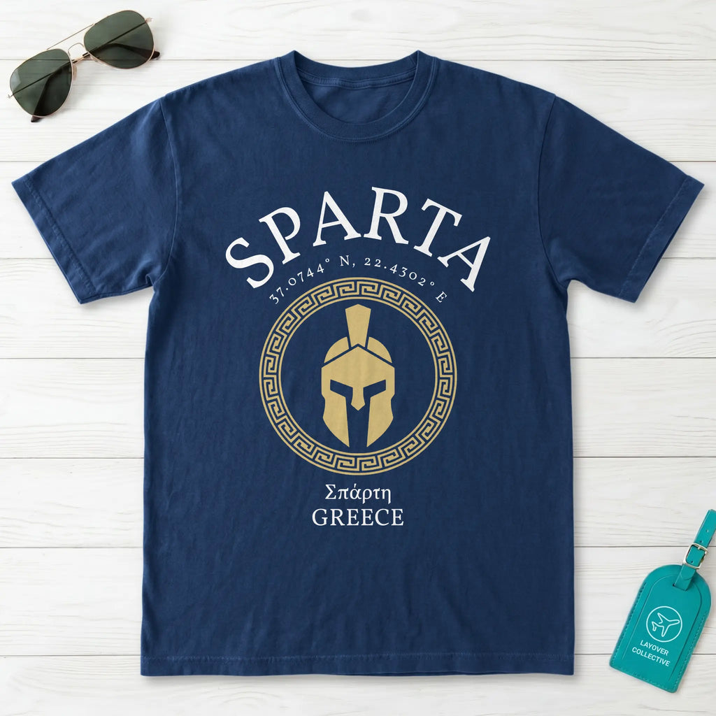 Sparta Greece Emblem T-Shirt