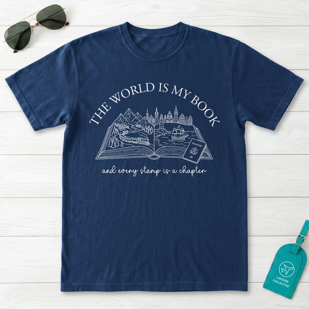 The World Is My Book T-Shirt