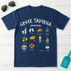 Greek Taverna Vocabulary T-Shirt