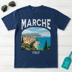 Marche Italy Vintage Travel Poster T-Shirt