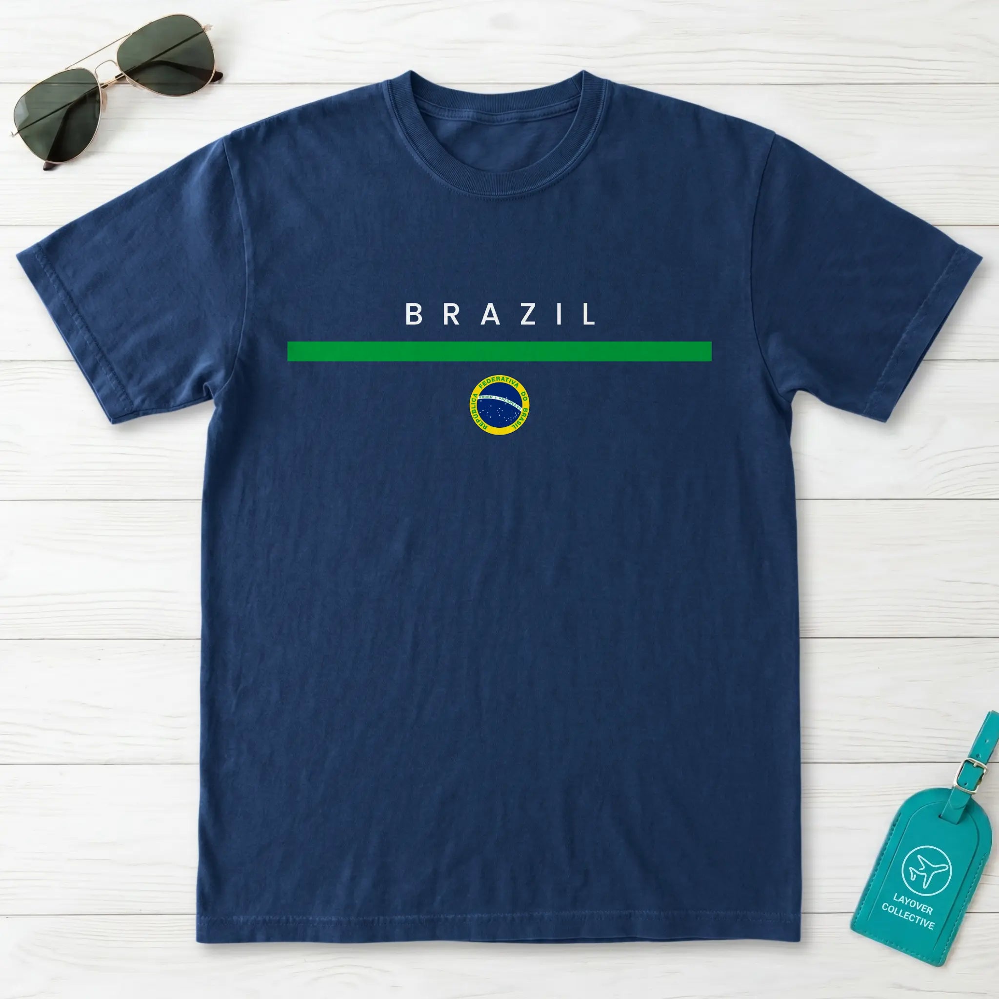 Brazil Flagline T-Shirt