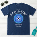 Santorini Evil Eye Mandala T-Shirt