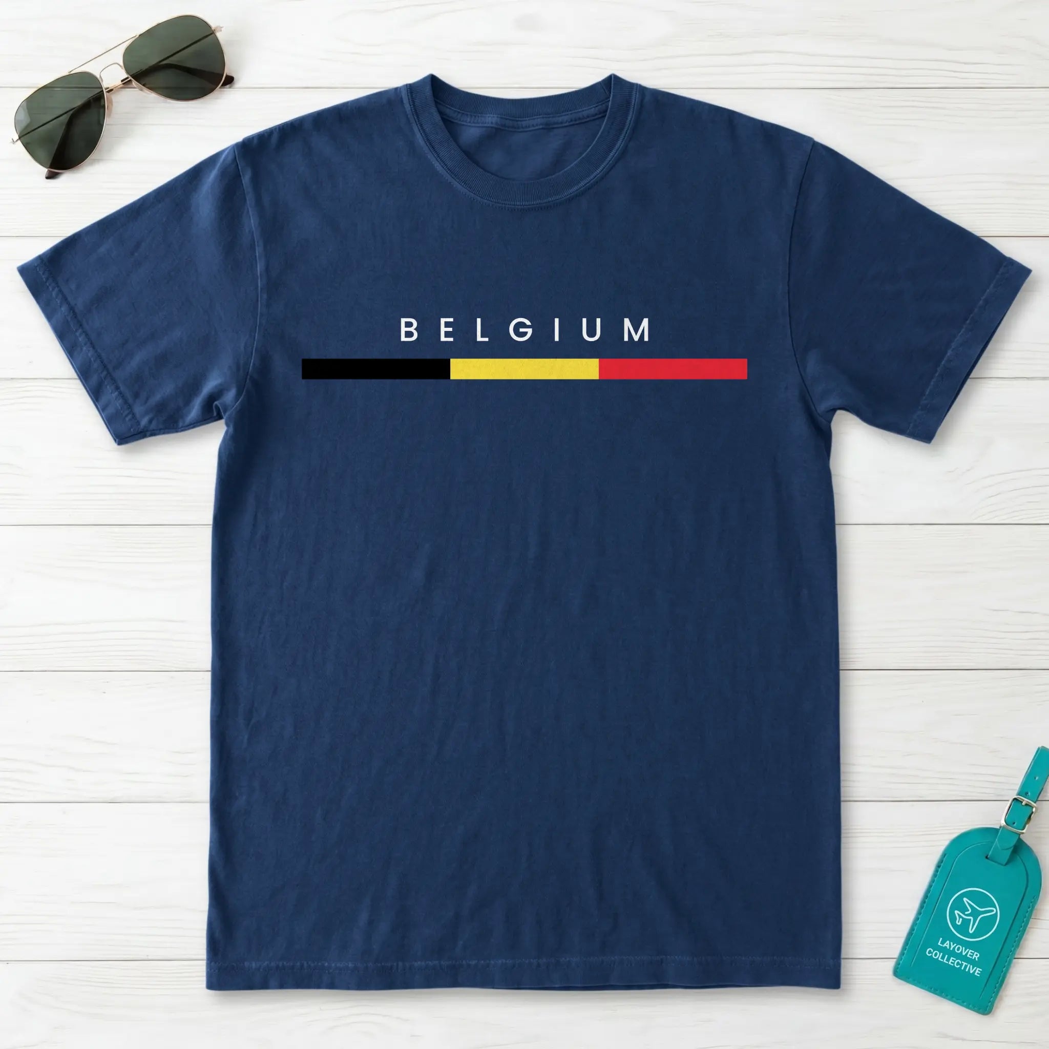 Belgium Flagline T-Shirt