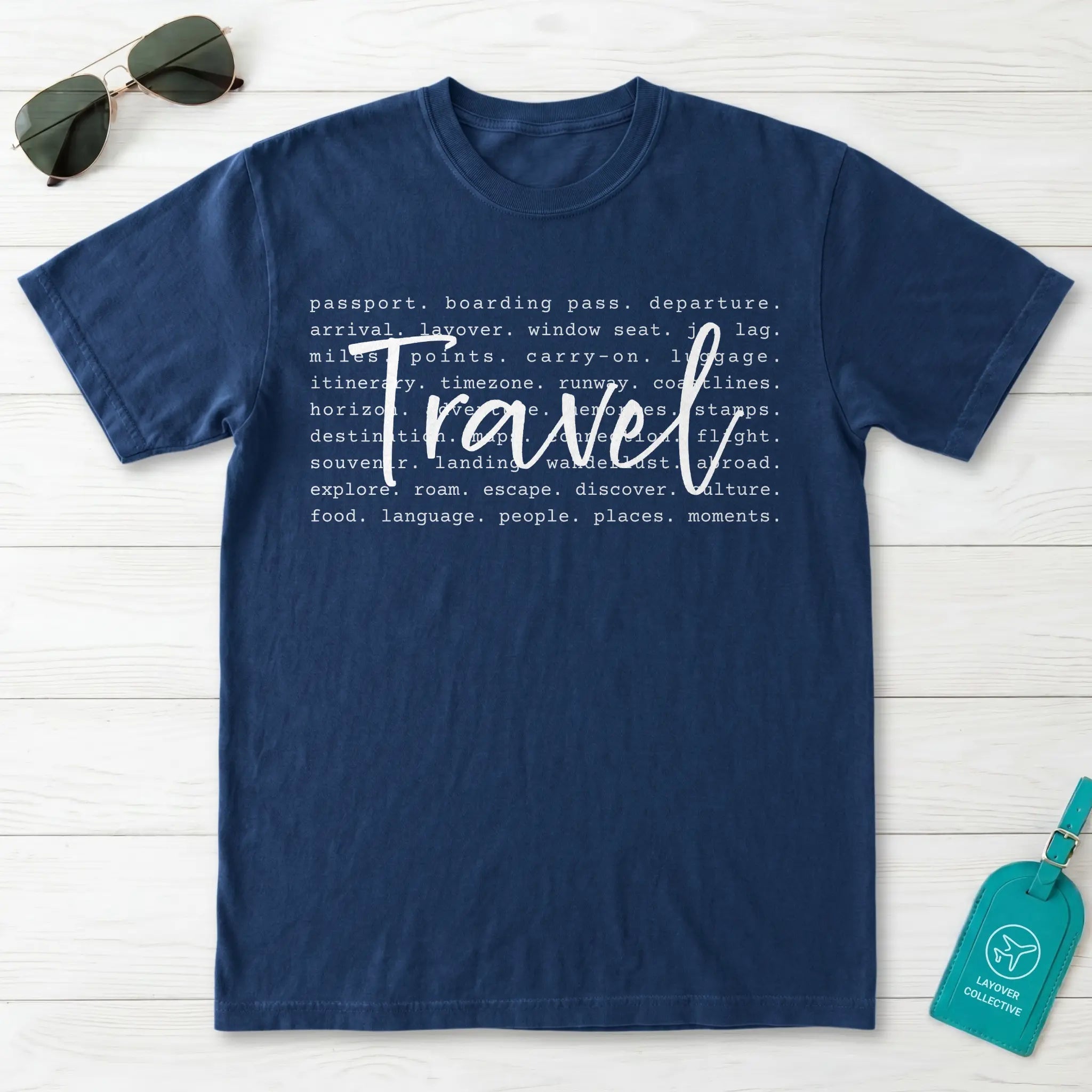 Travel Words T-Shirt