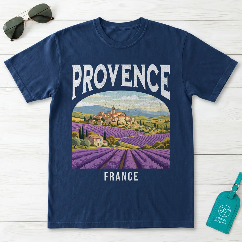 Provence France Vintage Travel Poster T-Shirt