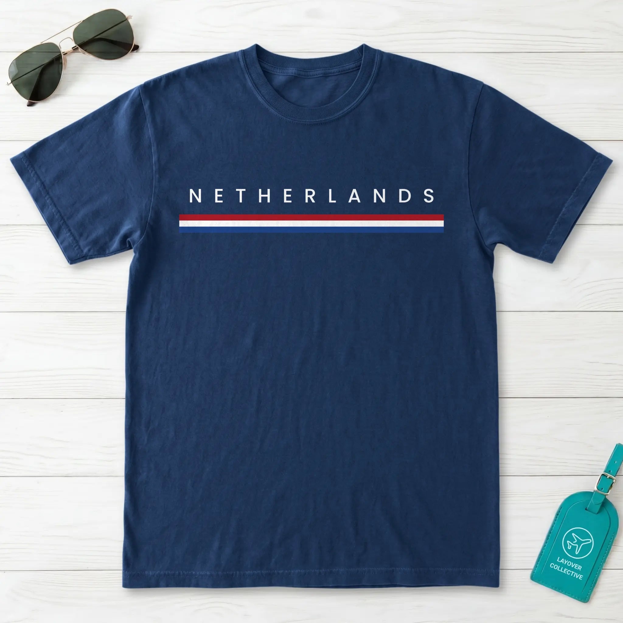 Netherlands Flagline T-Shirt