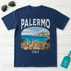 Palermo Italy Vintage Travel Poster T-Shirt