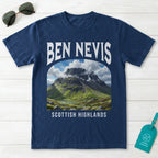 Ben Nevis Vintage Poster Scotland T-Shirt