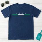 Nigeria Flagline T-Shirt