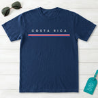 Costa Rica Flagline T-Shirt