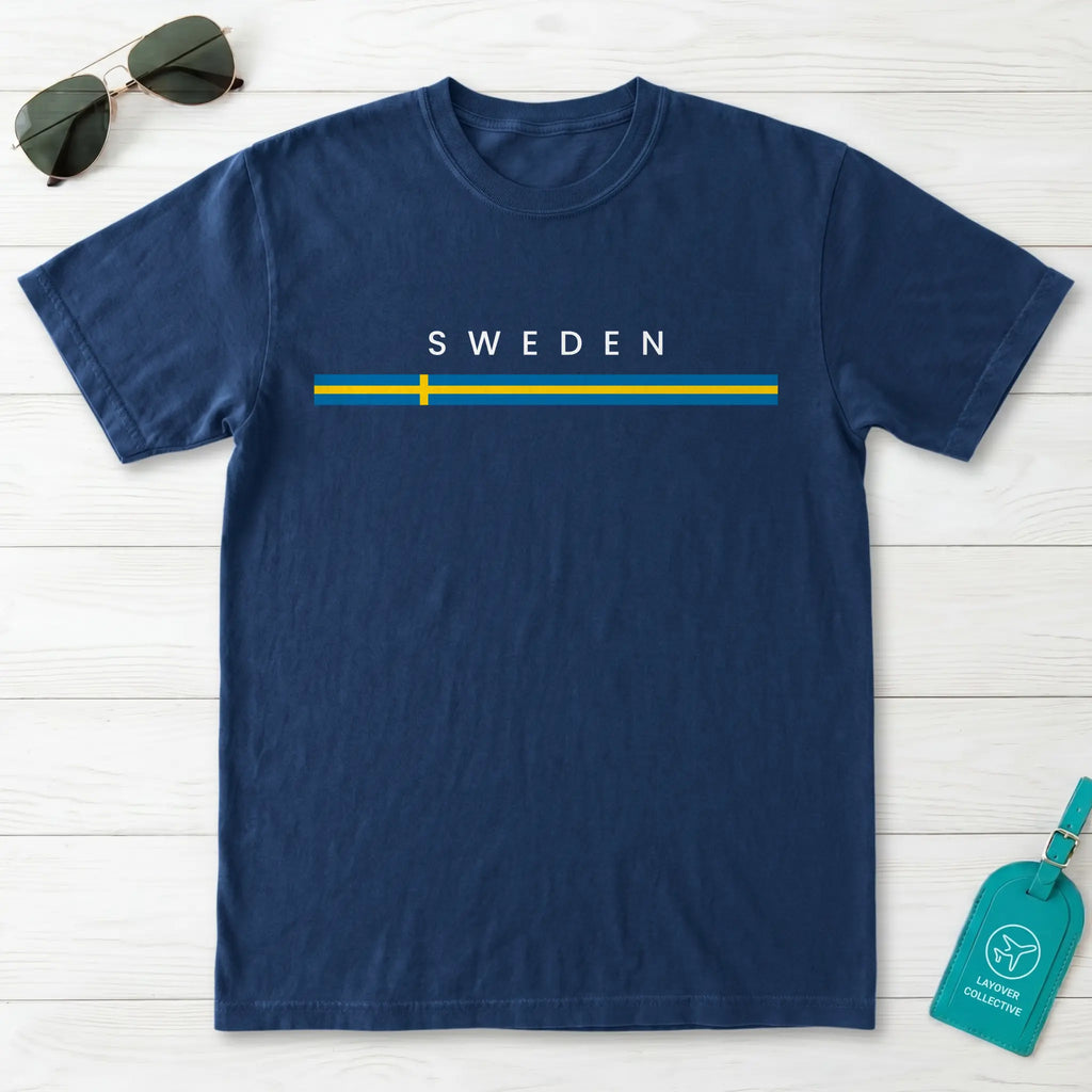 Sweden Flagline T-Shirt
