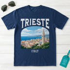 Trieste Italy Vintage Travel Poster T-Shirt