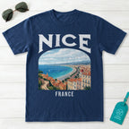 Nice France Vintage Travel Poster T-Shirt