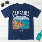 Campania Italy Vintage Travel Poster T-Shirt
