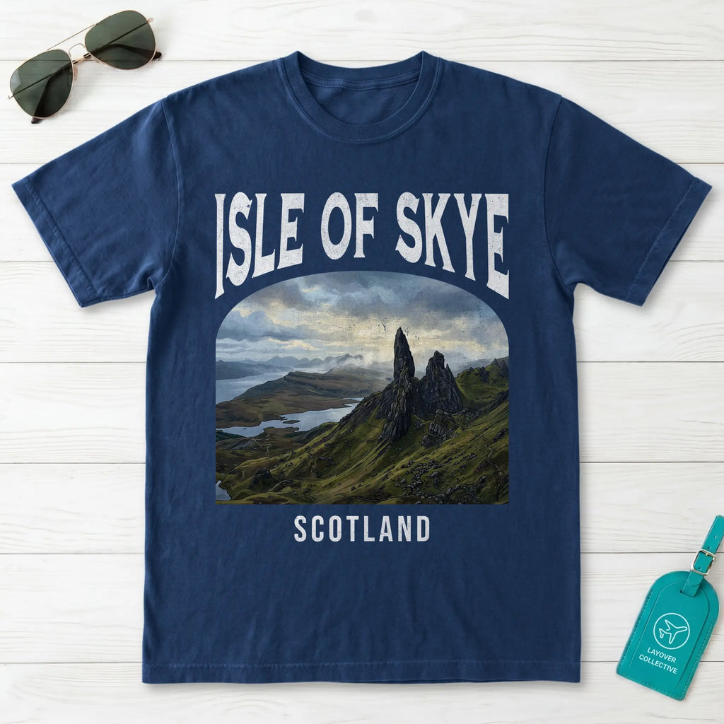 Isle Of Skye Vintage Poster Scotland T-Shirt