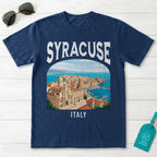 Syracuse Italy Vintage Travel Poster T-Shirt