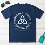 Malarkey Sarcasm Shenanigans Trinity Knot T-Shirt
