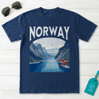 Norway Vintage Travel Poster T-Shirt