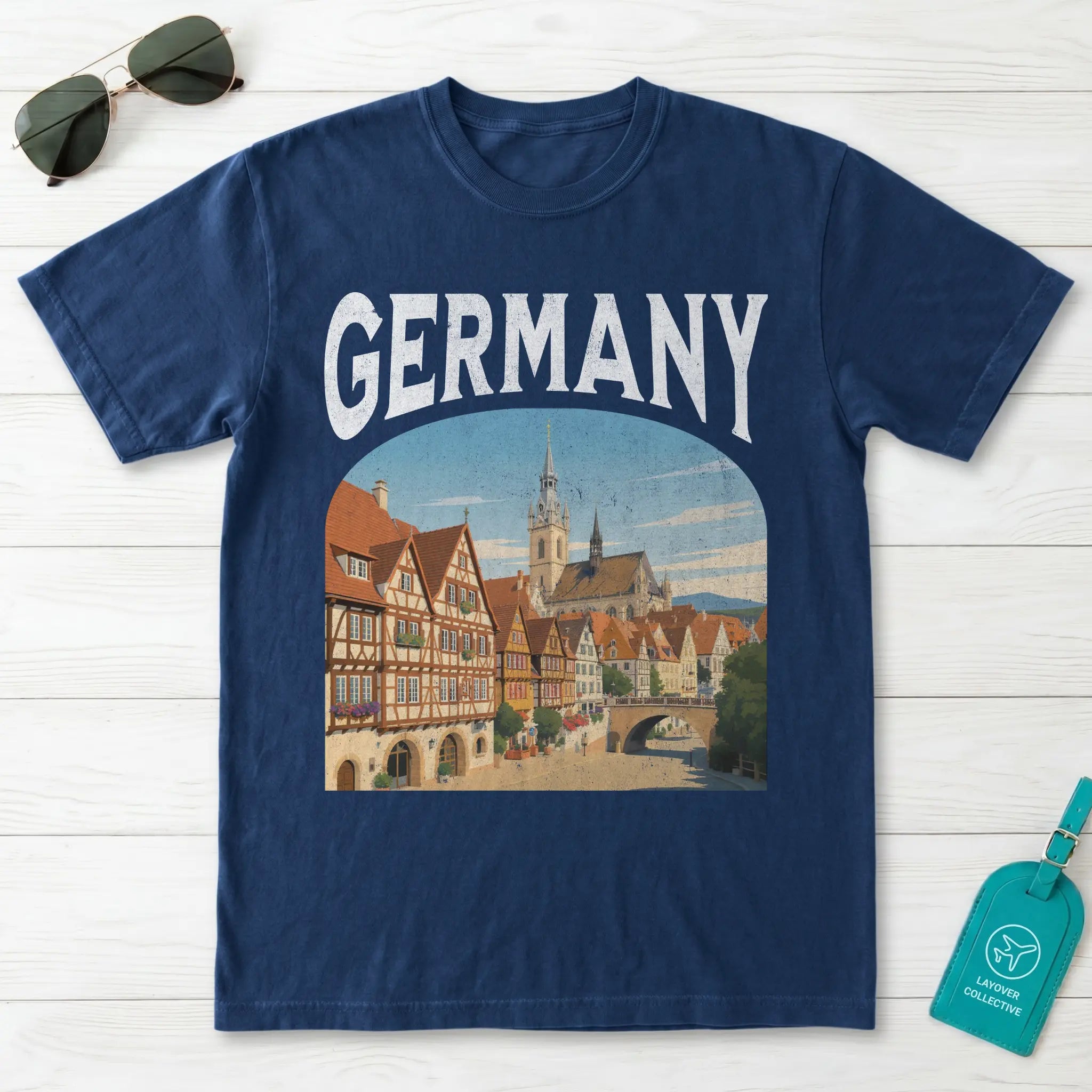 Germany Vintage Travel Poster T-Shirt