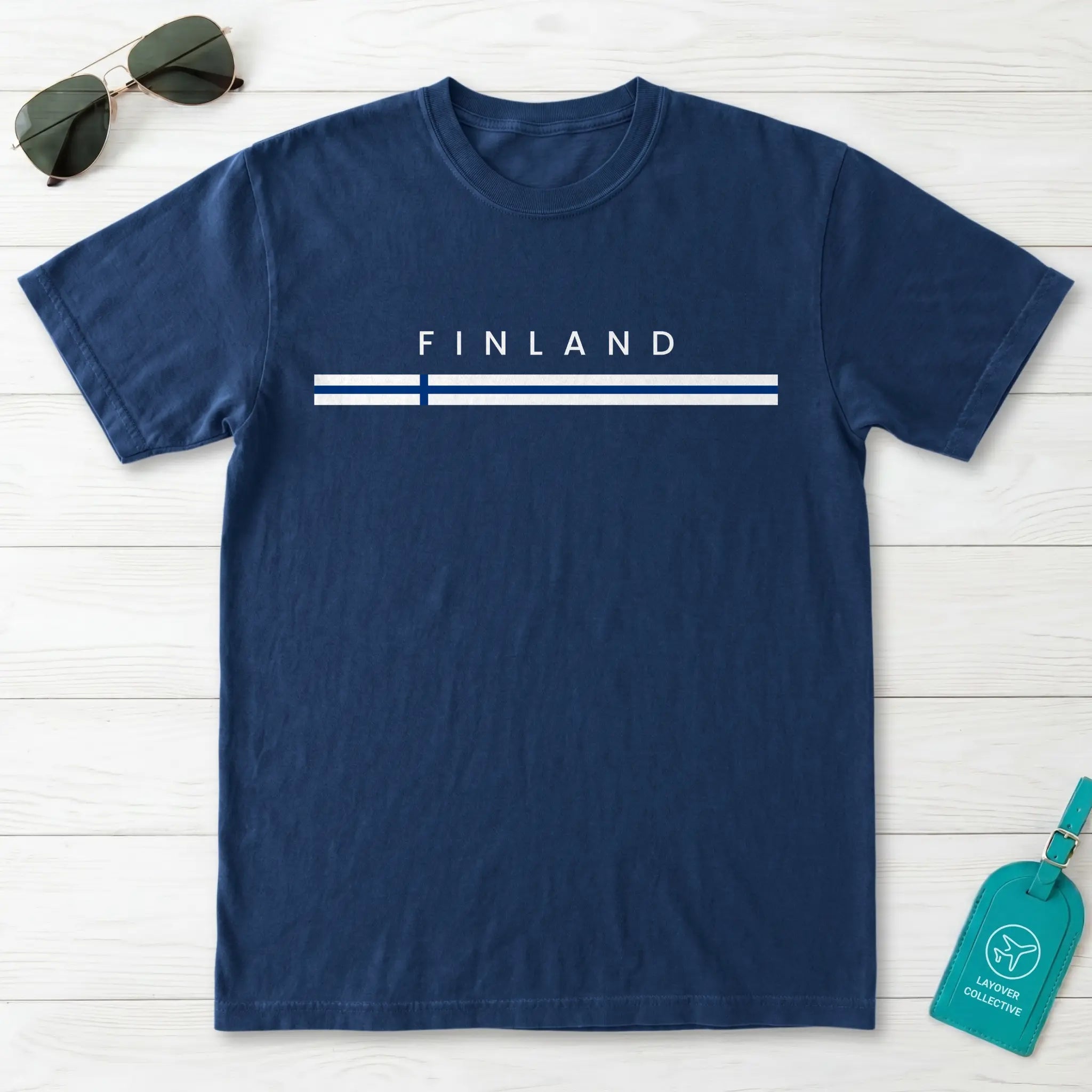 Finland Flagline T-Shirt