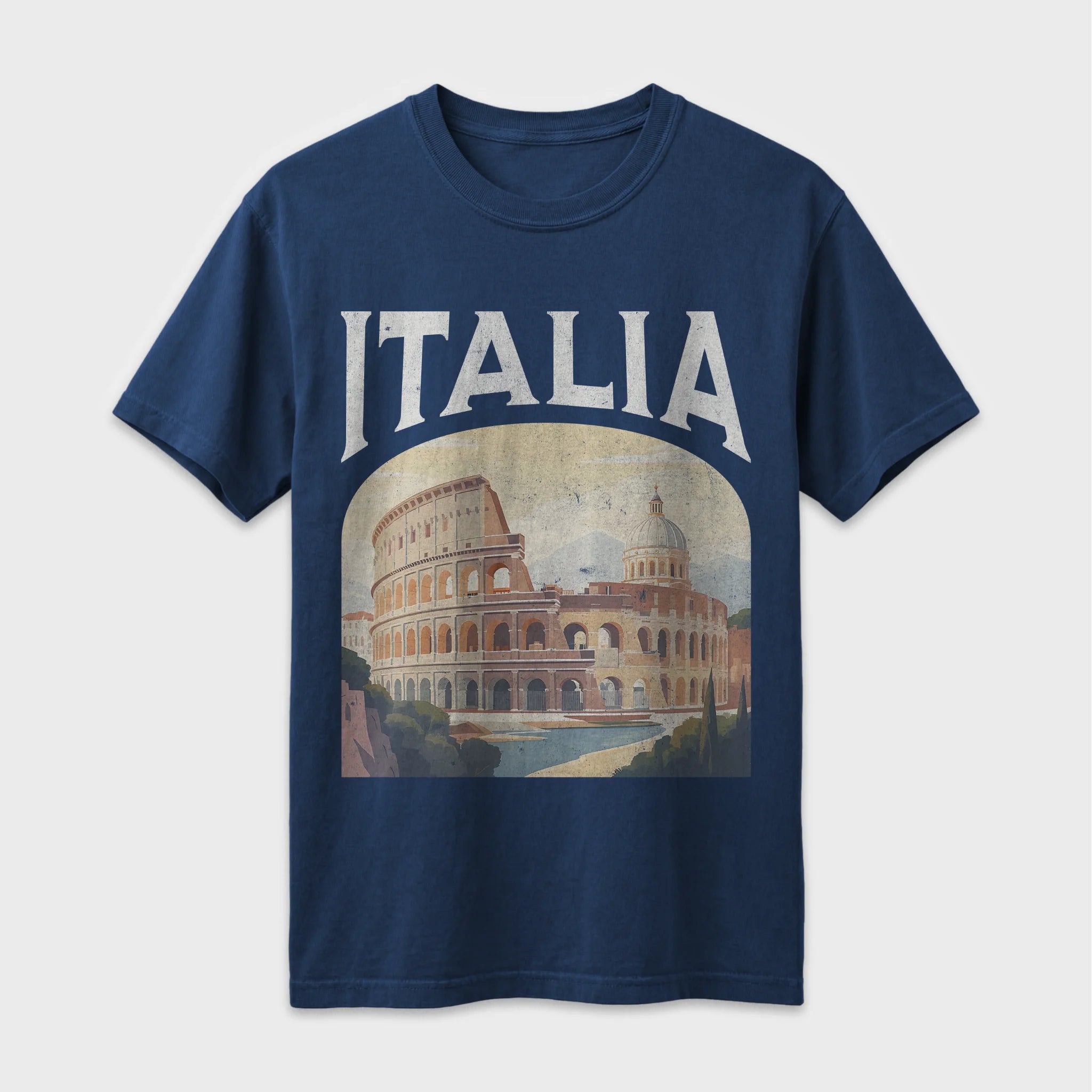 Italia Vintage Travel Poster T-Shirt