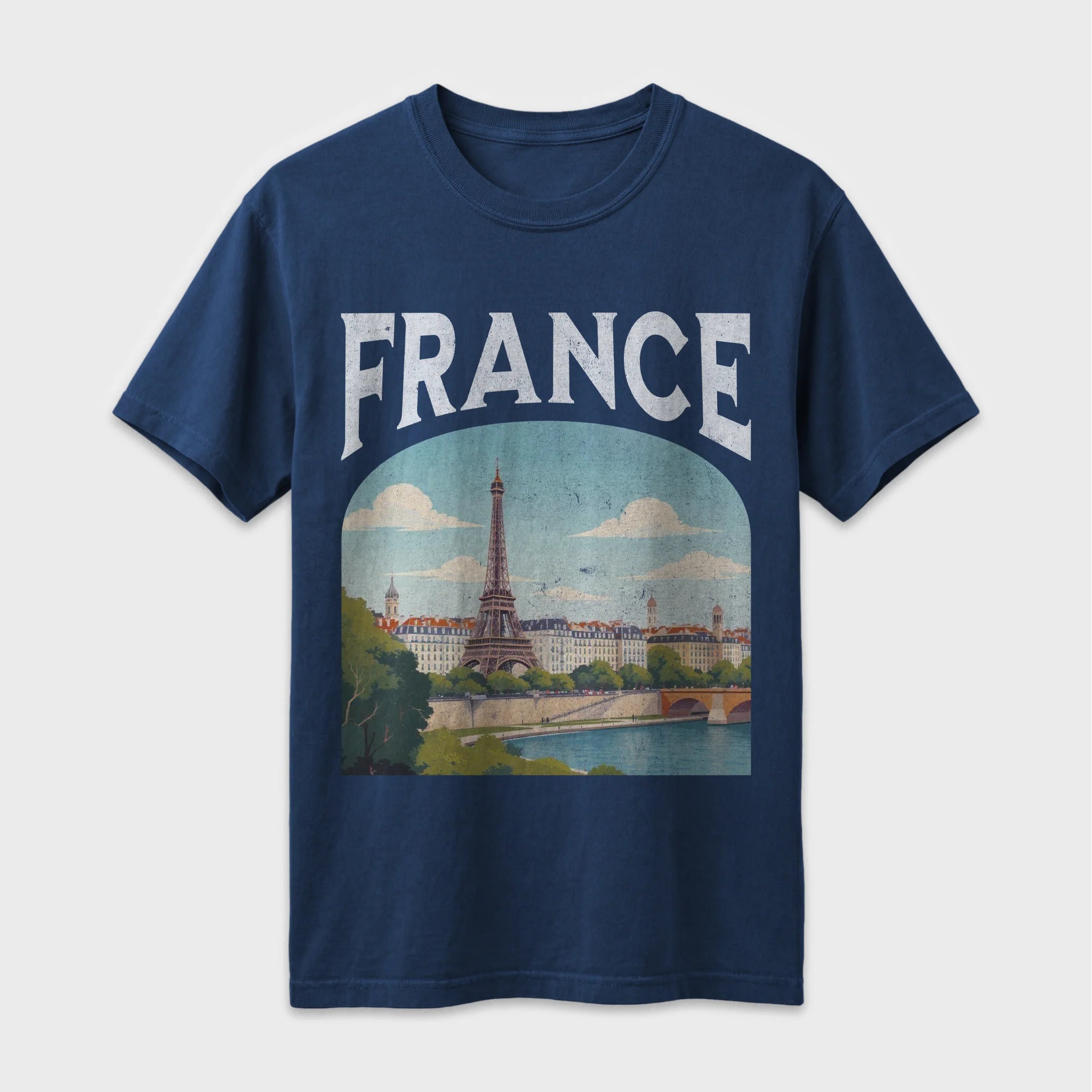France Vintage Travel Poster T-Shirt