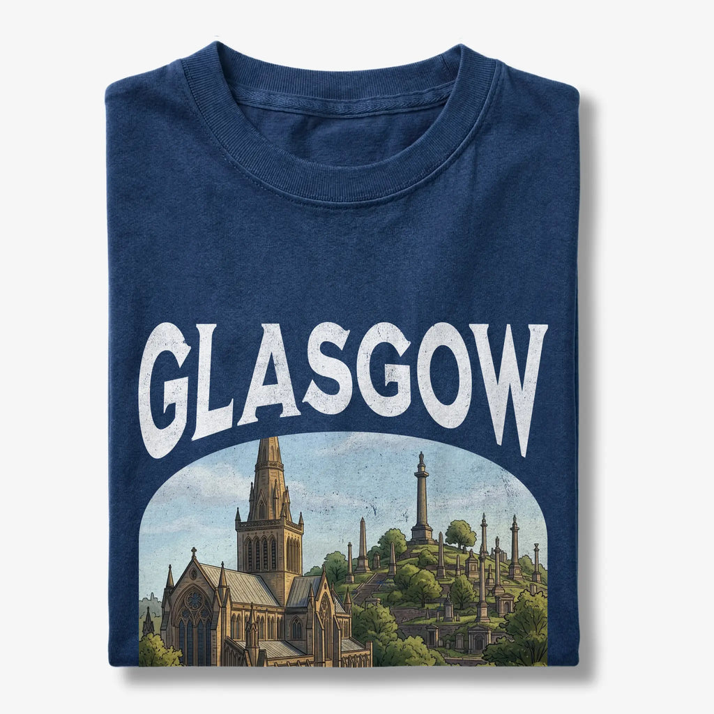 Glasgow Vintage Poster Scotland T-Shirt