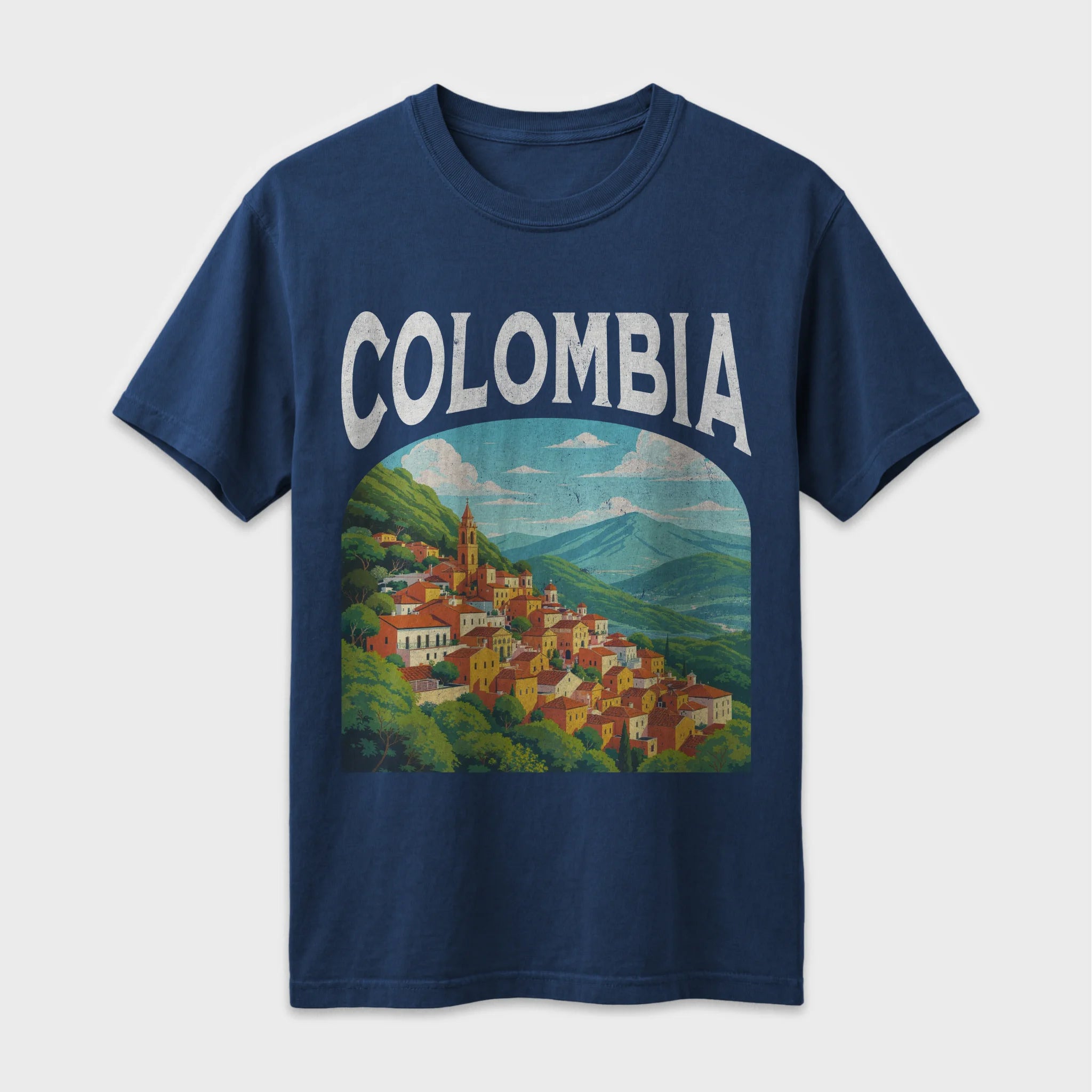 Colombia Vintage Travel Poster T-Shirt