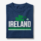 Ireland Retro Shamrock Stripe T-Shirt