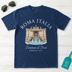 Rome Italy Trevi Fountain T-Shirt