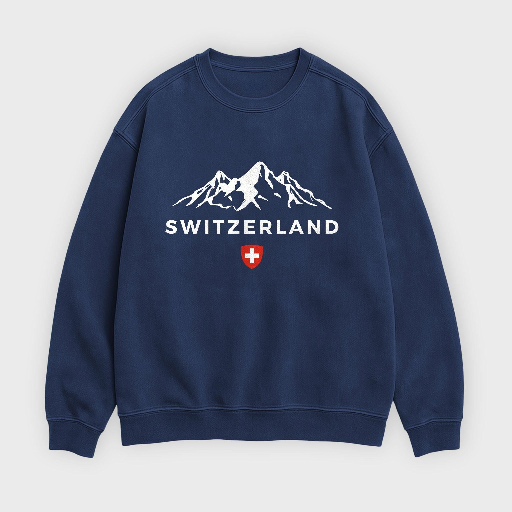 Switzerland Alpine Crest Sweatshirt