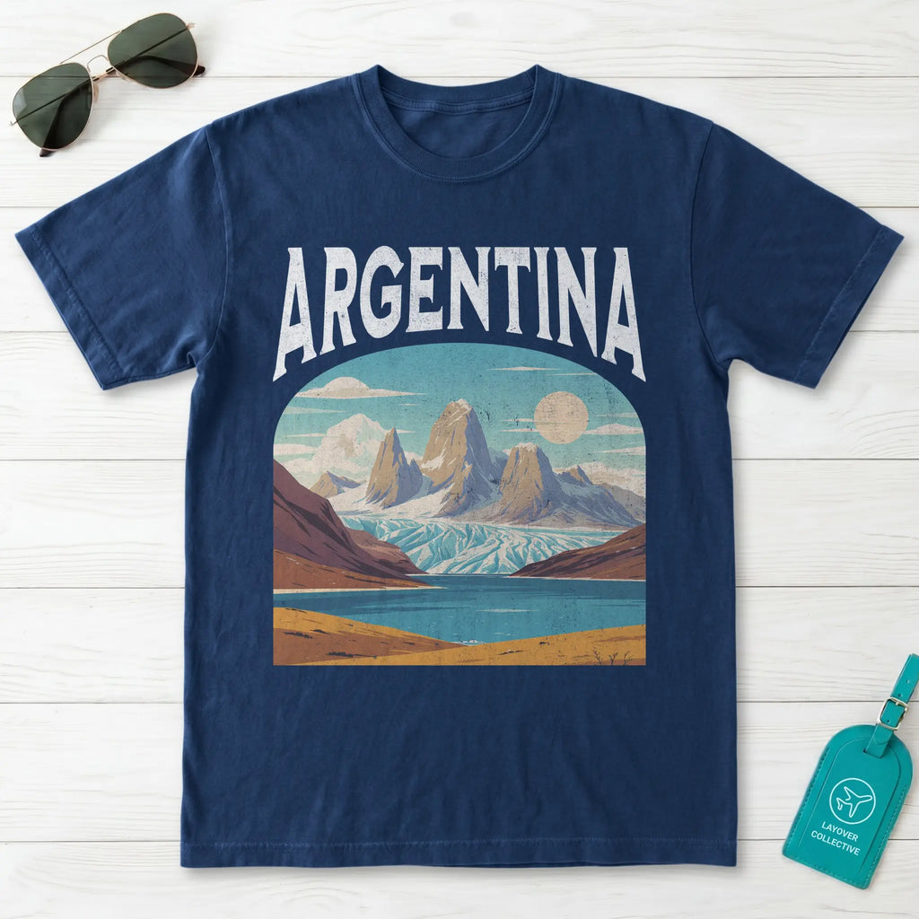 Argentina Vintage Travel Poster T-Shirt