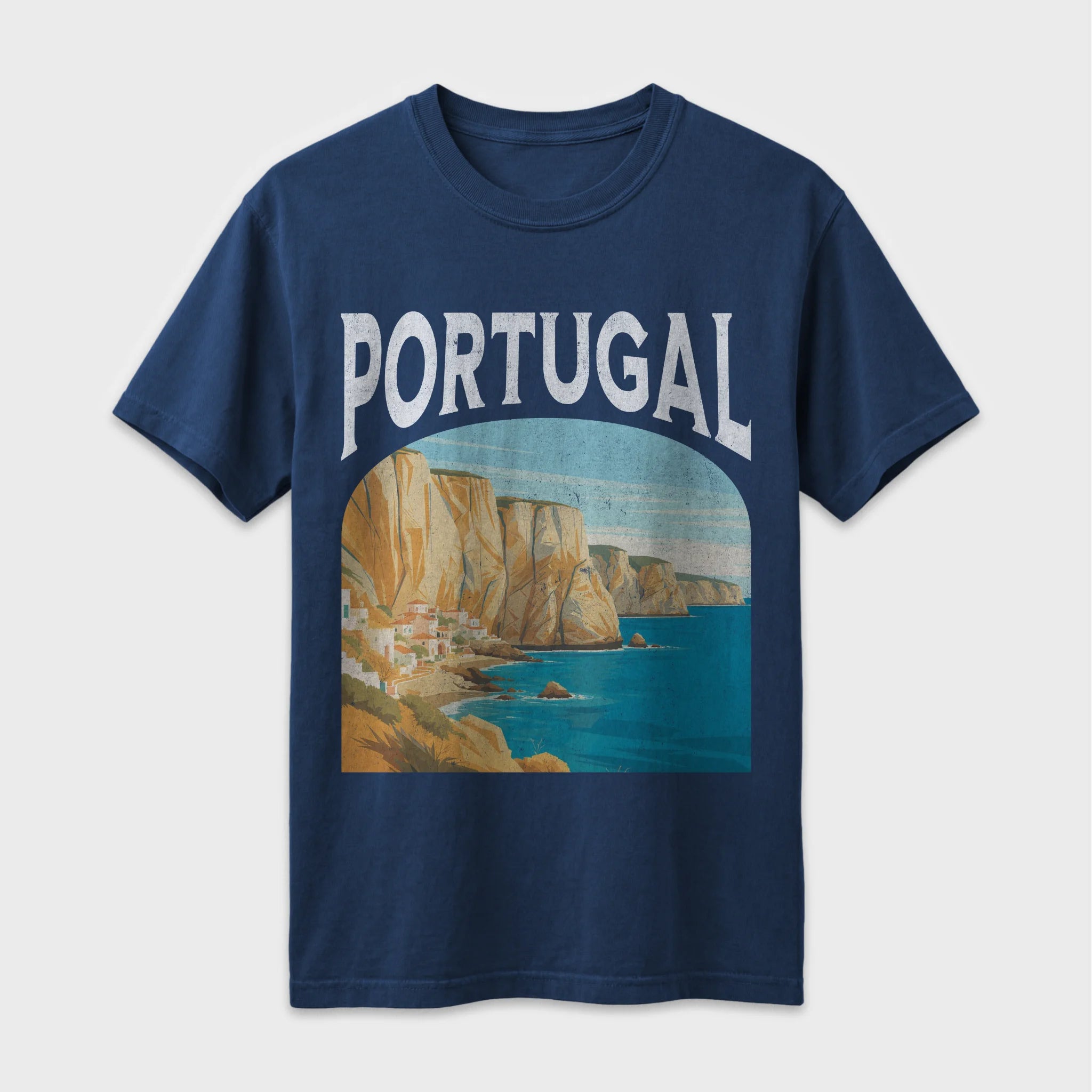 Portugal Vintage Travel Poster T-Shirt