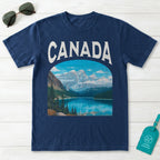 Canada Vintage Travel Poster T-Shirt