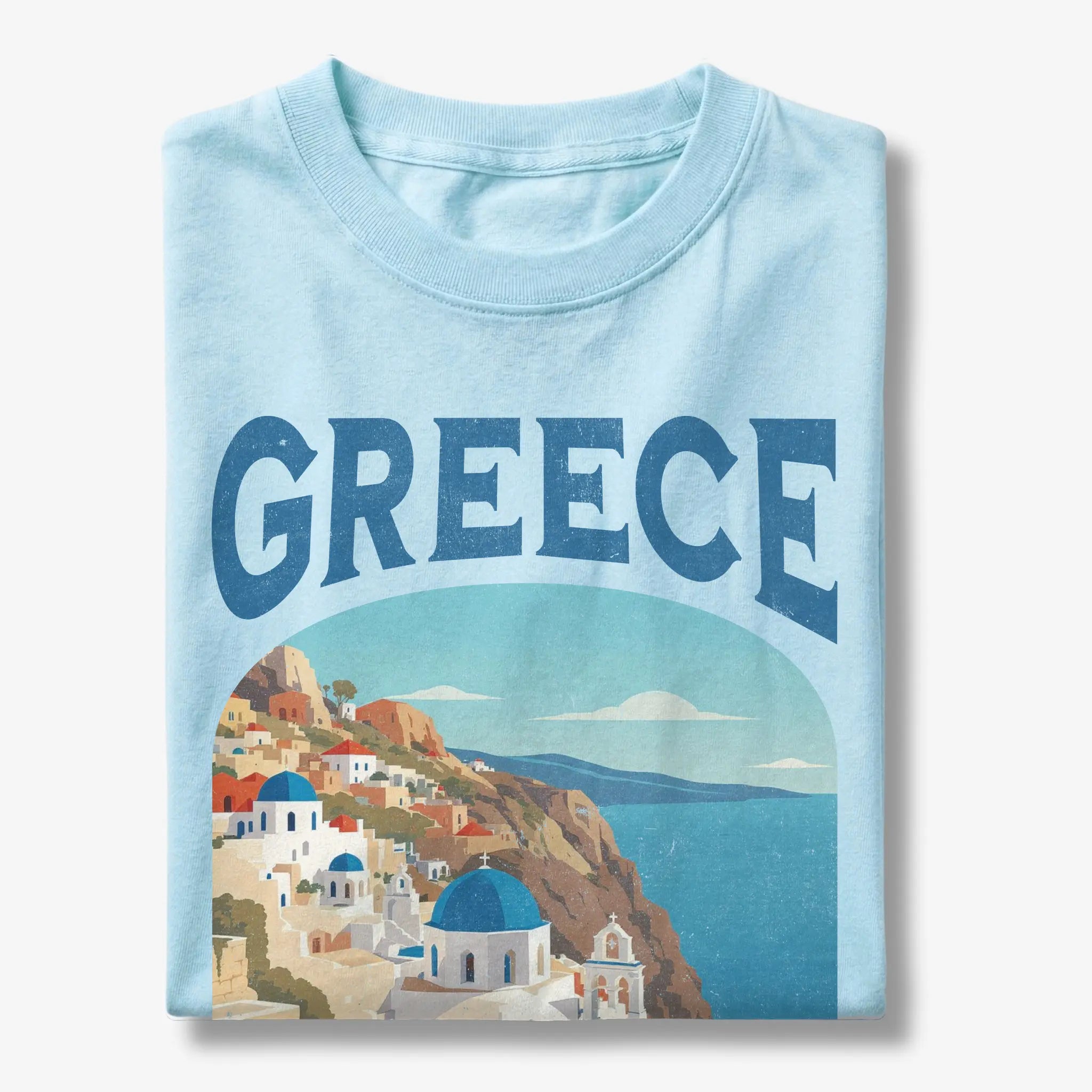 Greece Vintage Travel Poster T-Shirt