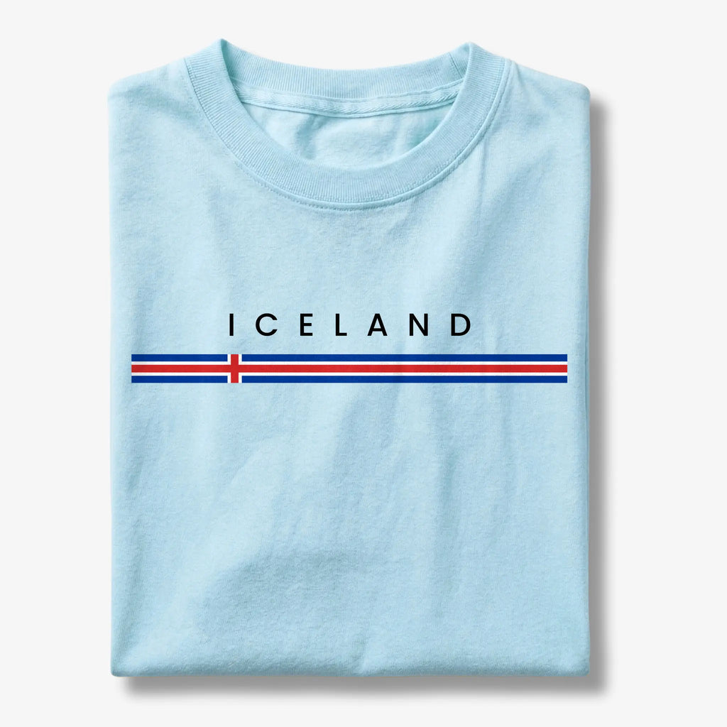 Iceland Flagline T-Shirt