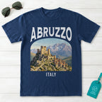 Abruzzo Italy Vintage Travel Poster T-Shirt