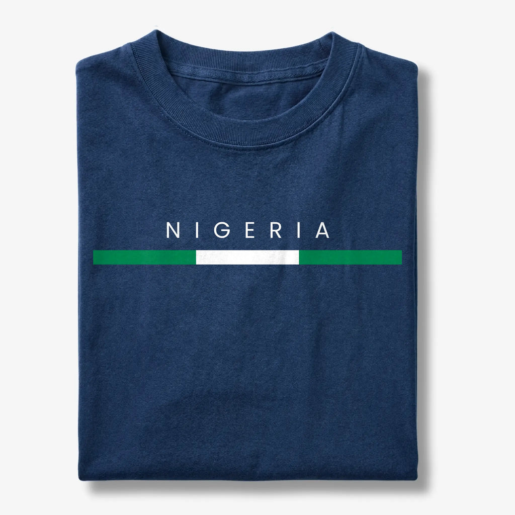 Nigeria Flagline T-Shirt