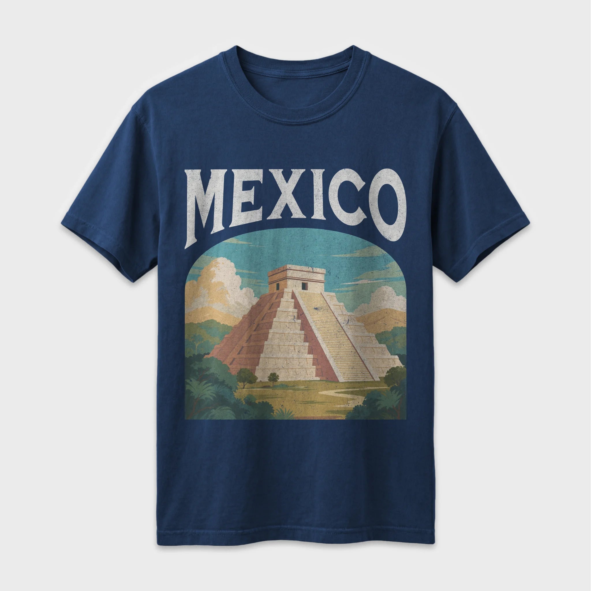 Mexico Vintage Travel Poster T-Shirt