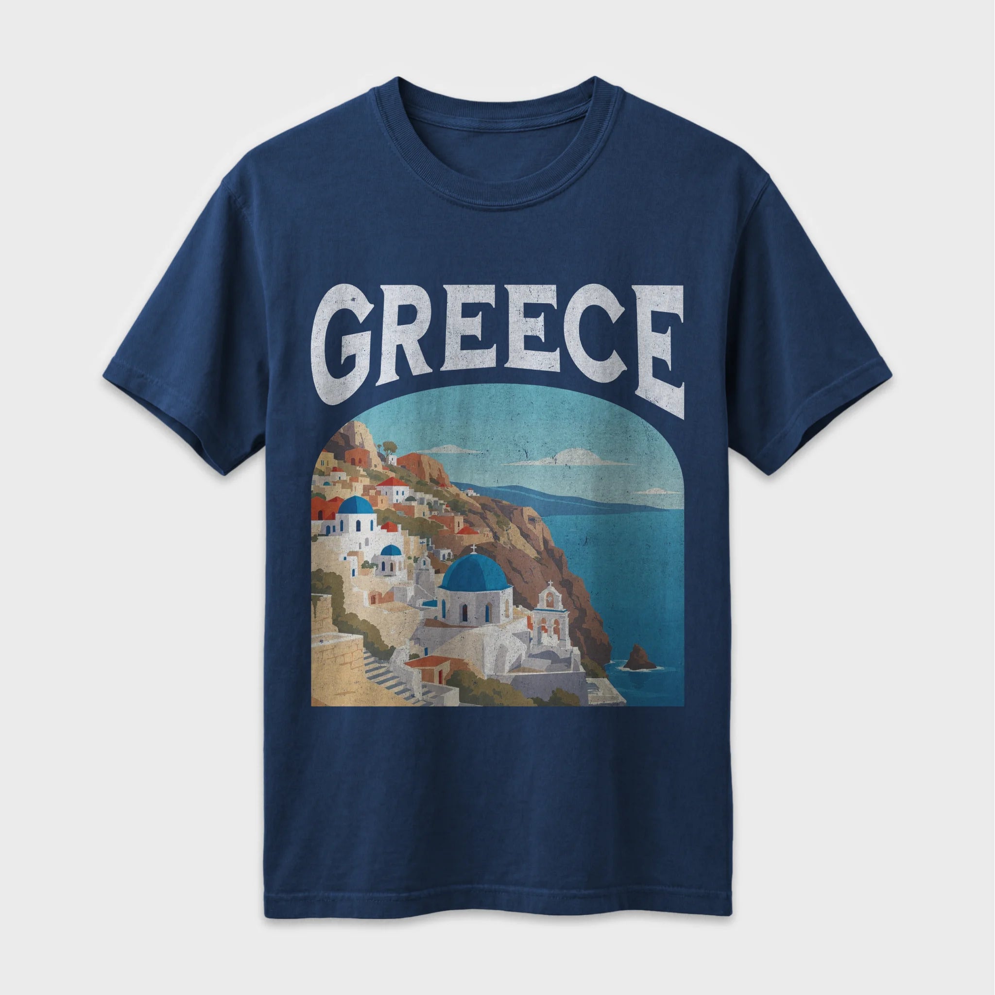 Greece Vintage Travel Poster T-Shirt