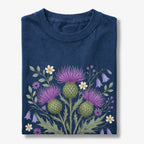 Scottish Thistle Botanical Wildflower T-Shirt