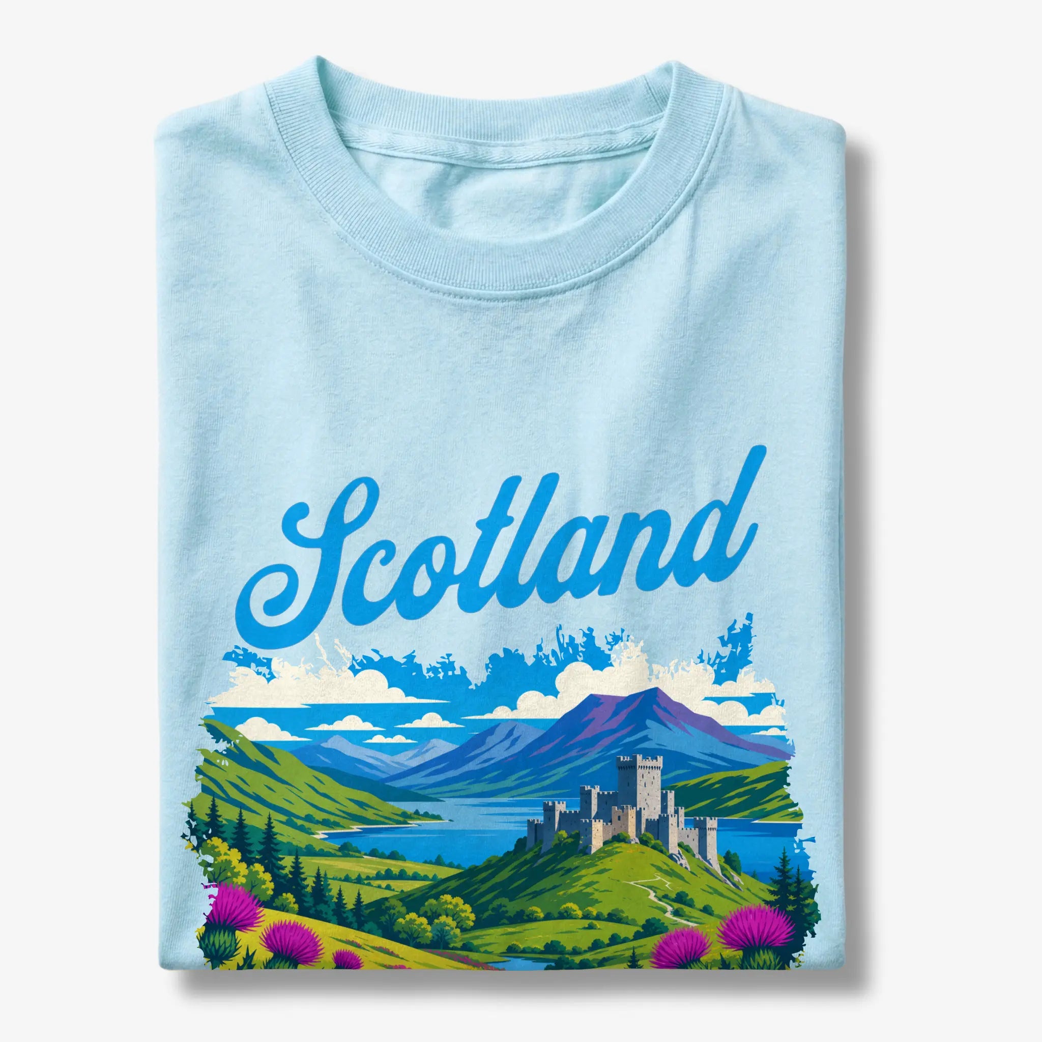 Scotland Alba Highland Castle T-Shirt