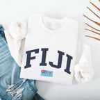 Fiji Collegiate Flag Sweatshirt