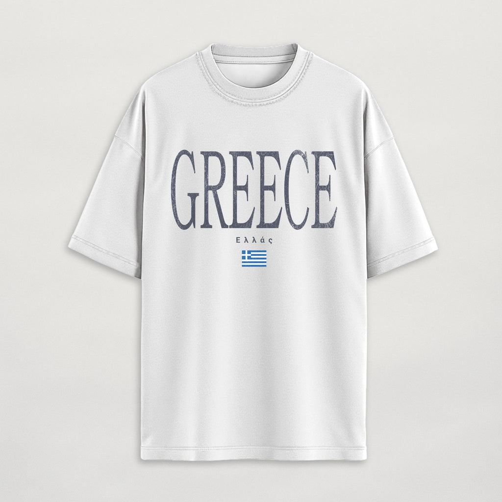 Distressed Greece T-Shirt