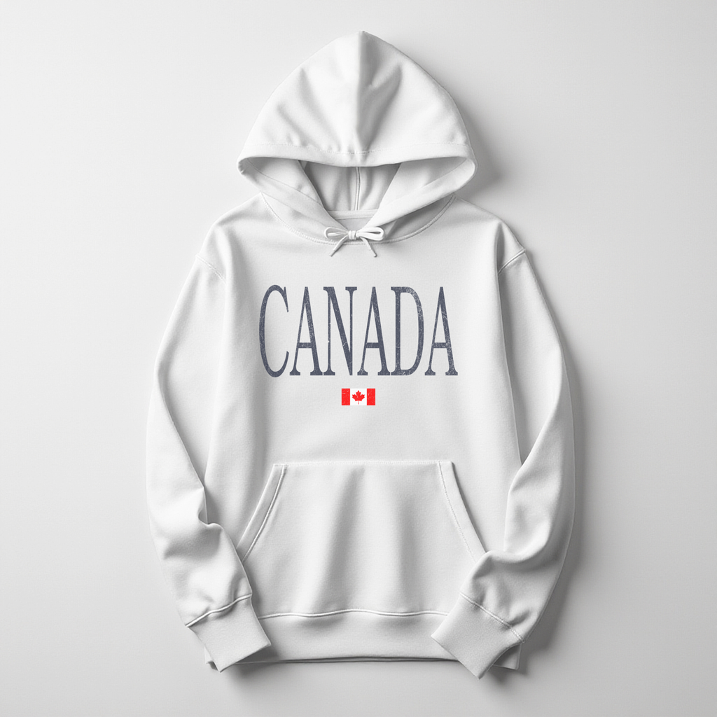 Distressed Canada Hoodie